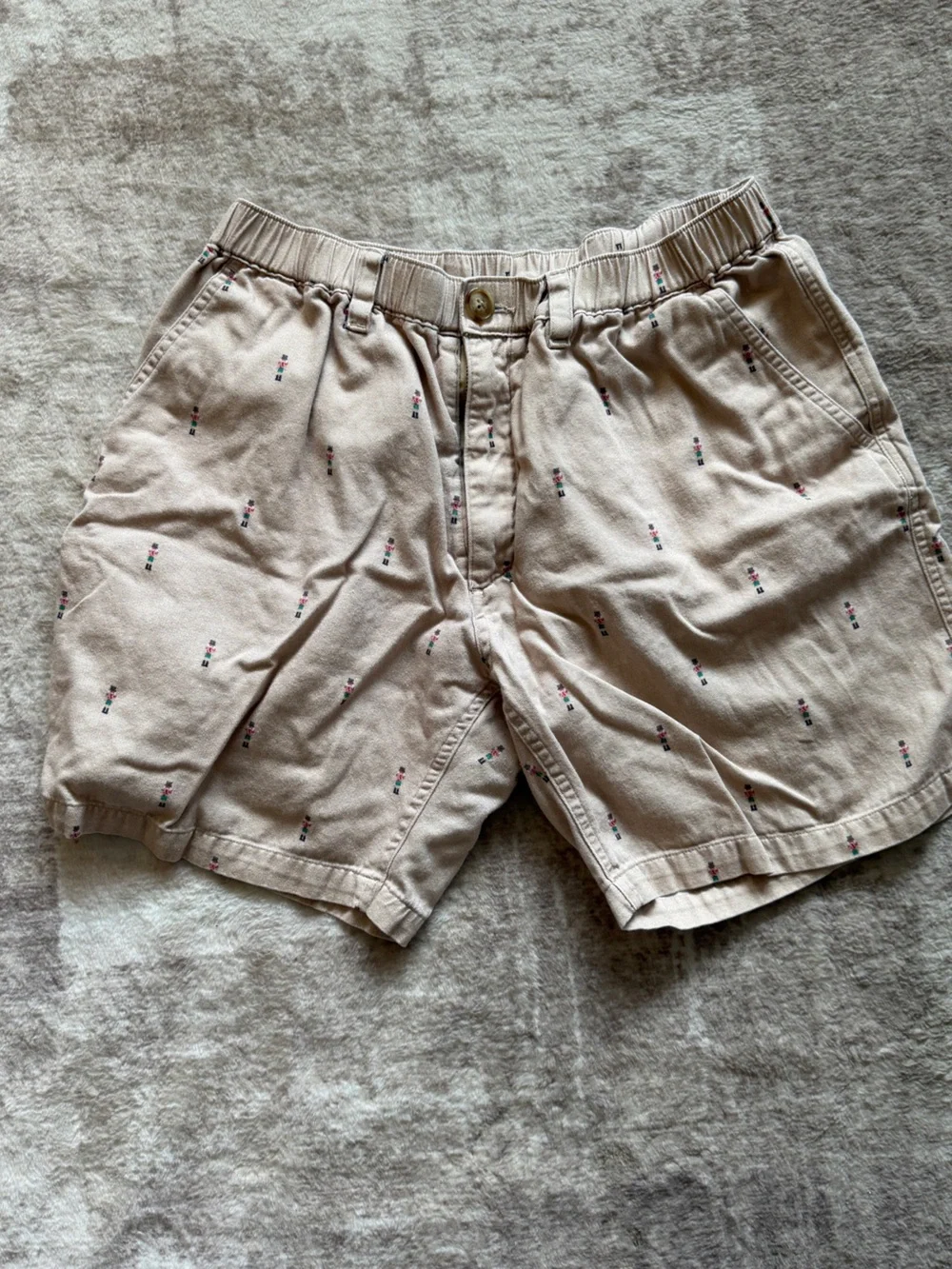 Men’s chubbies Embroidered Shorts — Size Large (7” Inseam)